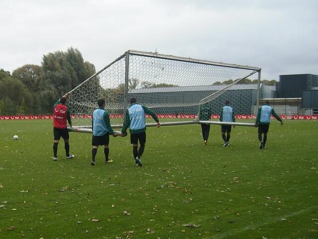 Manchmal muß ein Tor verrückt werden