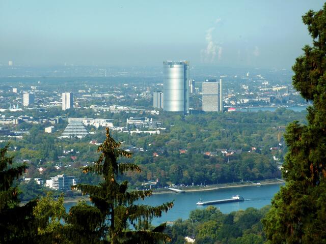 Blick auf Bad Godesberg und Bonn