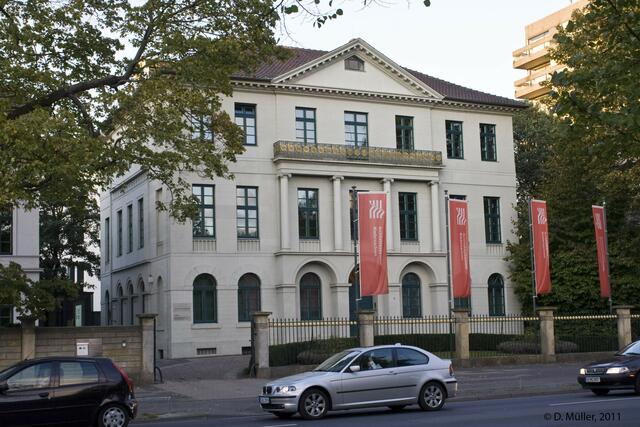 Das Laveshaus, von Georg Ludwig Friedrich Laves 1822-1824 als Wohnhaus für sich und seine Familie erbaut.
