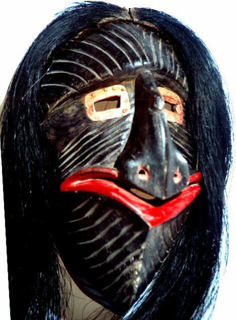 Delaware:Wolfclanmaske der Falseface-society