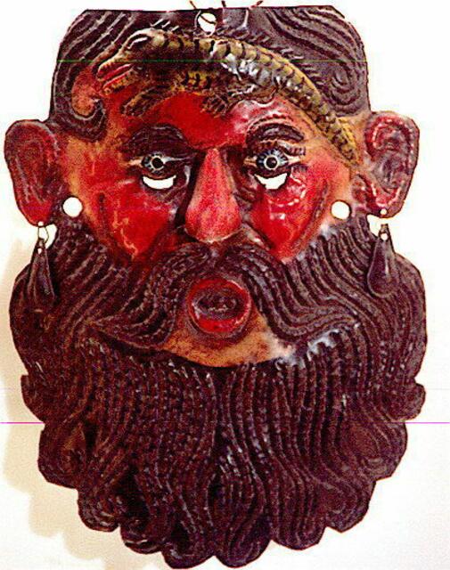 mexico city kupferblechmaske