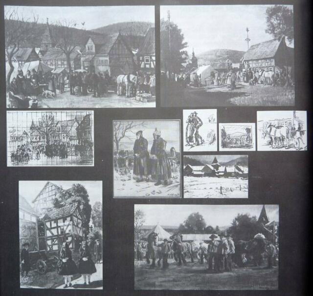 HAHN, Werner: „Intimstes Museum Deutschlands“ – Café-Restaurant Künstlerhaus Lenz. Aus Buch der Europaschule Gladenbach - für den Unterricht ... wh.