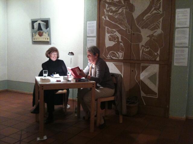 von links: Jutta Brenguier und Gabi Riehl