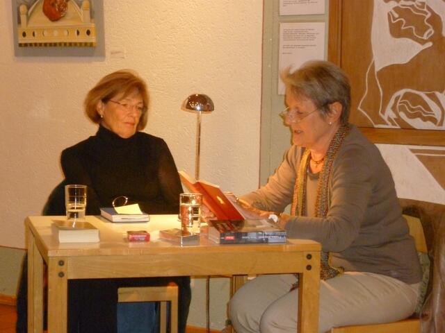 von links: Jutta Brenguier und Gabi Riehl