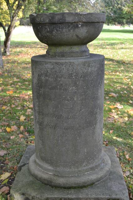 Denkmal für Gerhard von Hinüber (©Katja Woidtke)