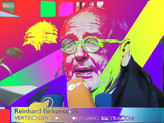 Justiz-Art-Posse-Verteidiger Reinhard BIRKENSTOCK: sfumatge & transportage werner hahn - 27-10-11.