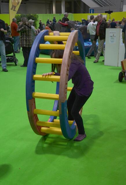 und überall die Möglichkeit zu toben...