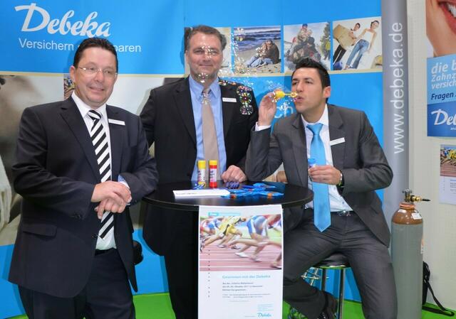Die Herren von der Debeka... Sehr nett!