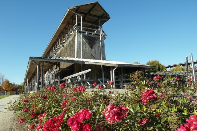 Das Gradierwerk des Kurparks