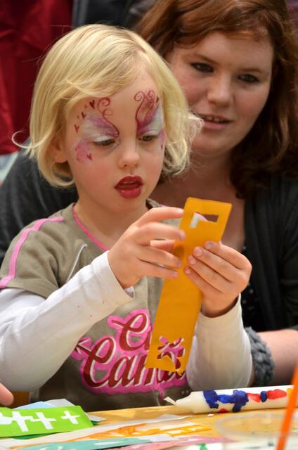 Bastelspaß für die kleinen Gäste...