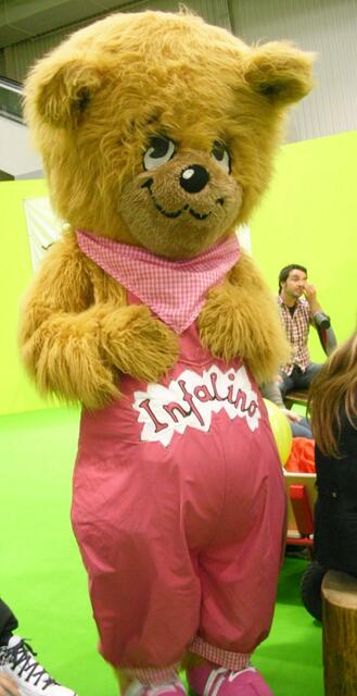Infalino - Maskotchen der Baby- und Kleinkindmesse