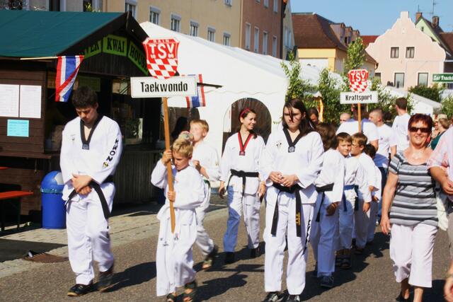 Straßenfest Rain, Umzug