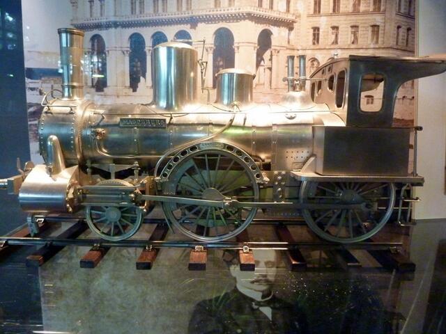Magdeburg, eine der ersten preußischen Dampflokomotiven