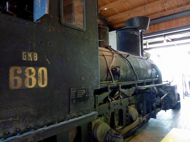 Güterzuglok um 1860 - der österreichischen Südbahn