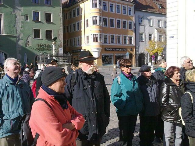 Bei der Stadtführung