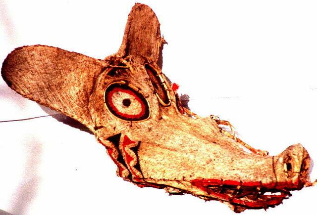 Feuertanzmaske (Schweindl) baining, Neubritannien