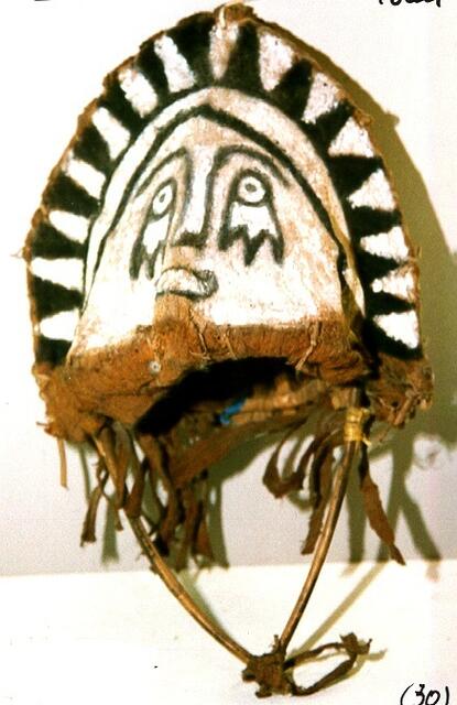 tapamaske vom papuagolf zwischen Neuguinea und Australien