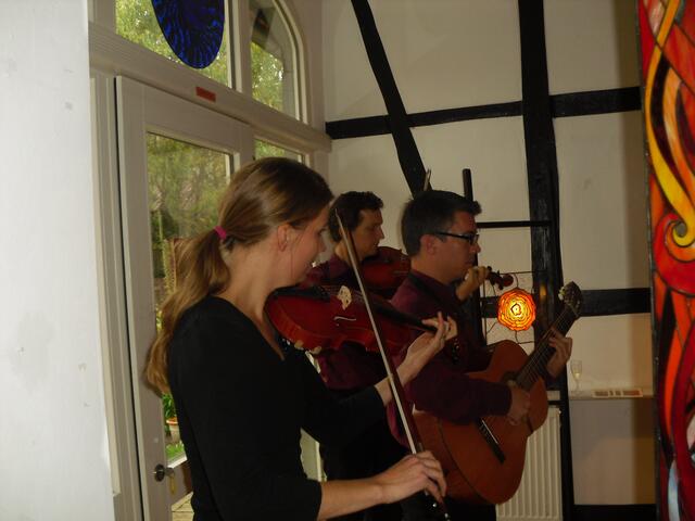 . . . das Trio "Vivendi" . . .