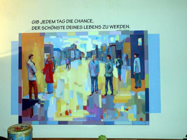 Menschen-Bilder des Malers Jam Maria DONDEYNE - KHL Erdhausen - Sonderausstellung.