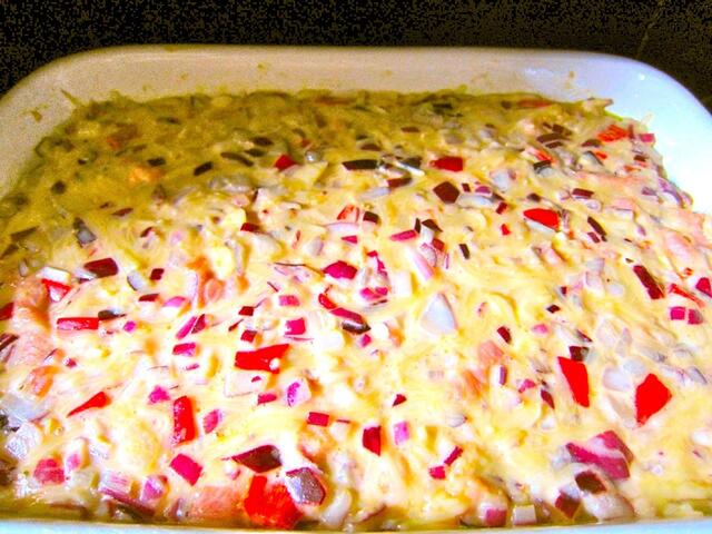 Im Backofen ca. 40 Minuten backen (hier ist gerade mal so der Käse zerlaufen)