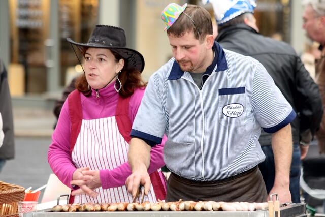 Zu  futtern gabs auch...