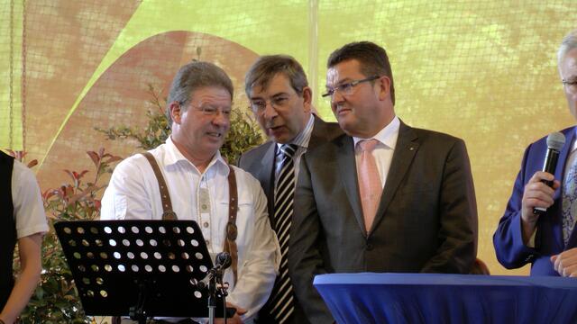 Roland Neider, MdB Dr. Christian Ruck, Staatsekretär Franz Pschierer