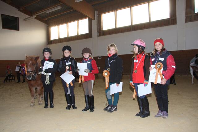 Siegerehrung Gruppe Scarlett