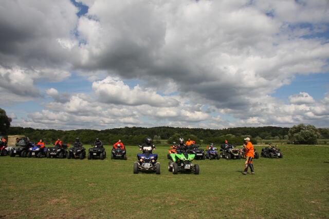 Quad Show beim Vielseitigkeitsturnier