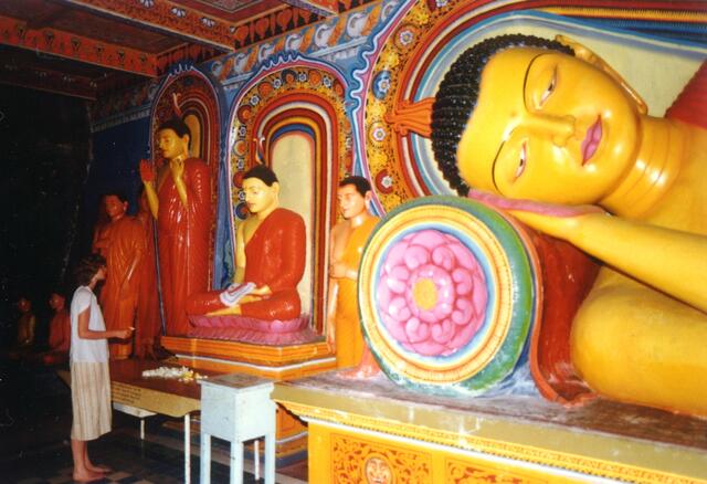 Etwa 85 Prozent der Bevölkerung sind Buddhisten.