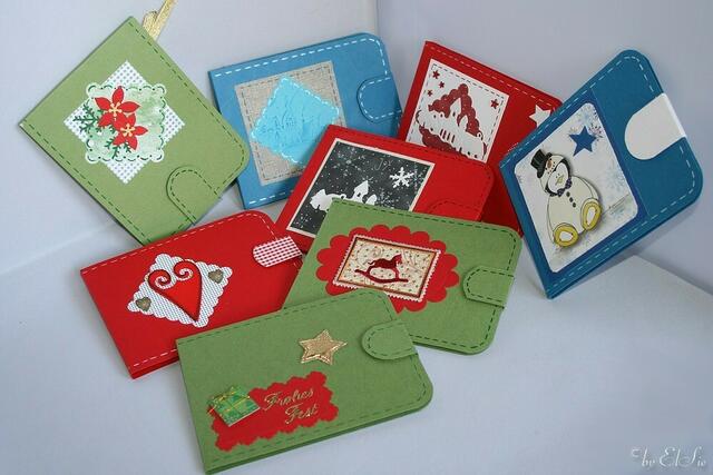 Ideal für Geldgeschenke, die Weihnachtsgeldbörse