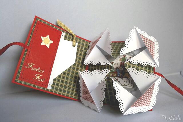 Eine etwas aufwendigere Form mit gefaltetem Innenleben