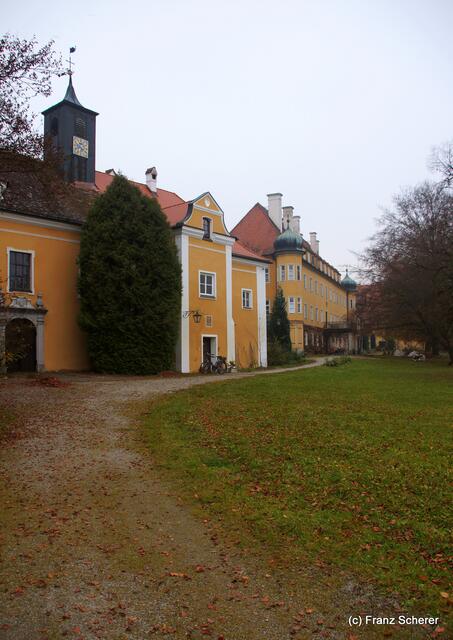 Spätherbst-Impressionen auf Schloss Blumenthal (Bayern) am 13.11.2011