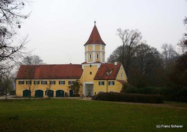 Spätherbst-Impressionen auf Schloss Blumenthal (Bayern) am 13.11.2011