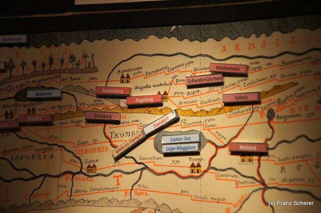 Das Mercateum in Königsbrunn. Auf fünf Ebenen werden die Stationen des Welthandels dokumentiert