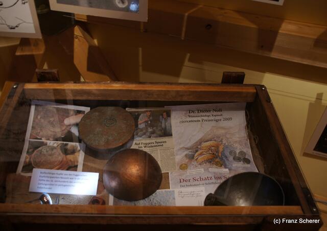 Das Mercateum in Königsbrunn. Auf fünf Ebenen werden die Stationen des Welthandels dokumentiert