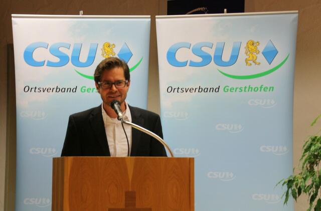 Matthias Götz, Vorsitzender CSU Ortsverband Gersthofen