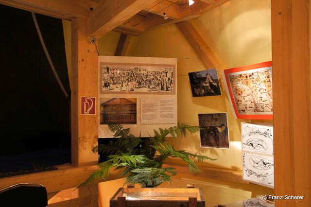 Das Mercateum in Königsbrunn. Auf fünf Ebenen werden die Stationen des Welthandels dokumentiert