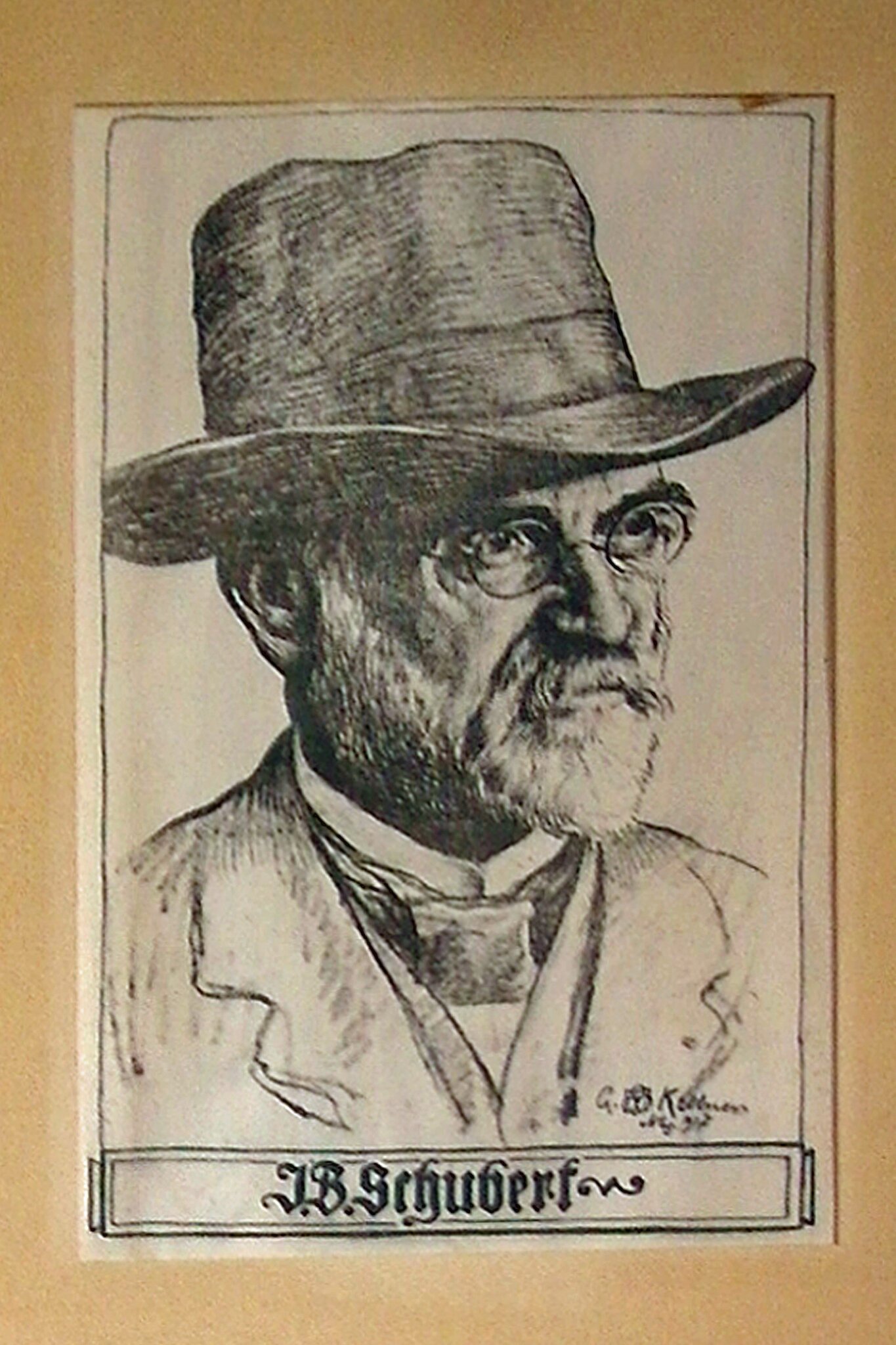 Johann Baptist Schubert, der Vorkämpfer für eine staatliche