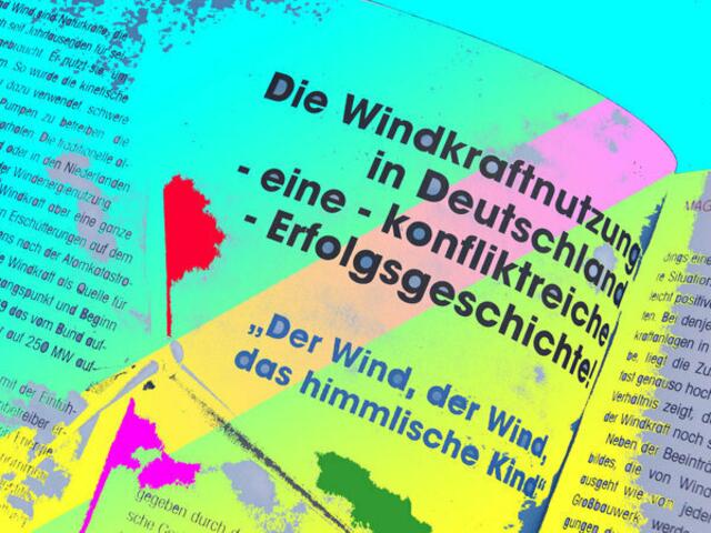 KONFLIKTREICH ??? - S. 28 Energiewende (MAG.MA) - a&s-p-malerei. 19-11-11 werner hahn. Zu KONFLIKTEN in Mittelhessen siehe Artikel mehr ...