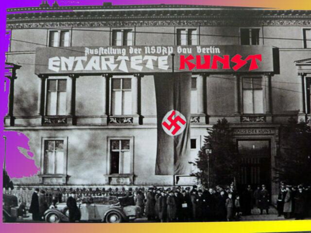 KUNST mit Hakenkreuz: entartete Zeiten - Ausstellung BERLIN. sfumatage werner hahn 2.11.11. archiv wh. IN DIESER AUSSTELLUNG: Ernst Ludwig KIRCHNER als "Entarteter" des Dritten Reiches!