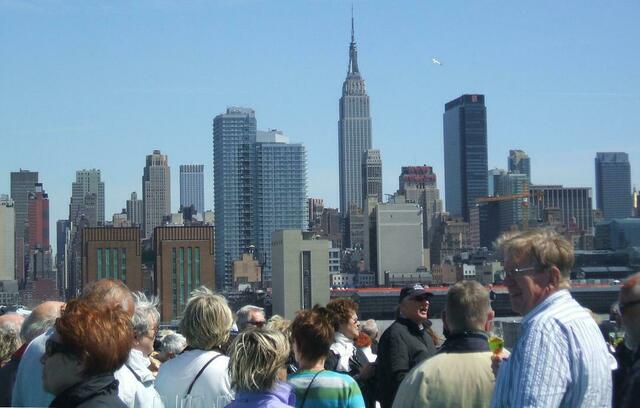 Zurück an Bord: wir verlassen NYC