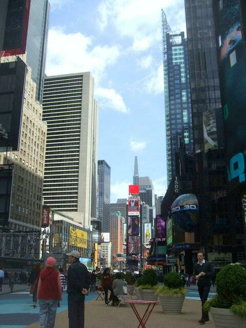 Times Square : verkehrsfrei