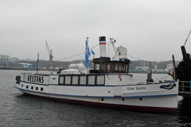 Die „Kieler Sprotte“, das älteste Fahrgastschiff Kiels
