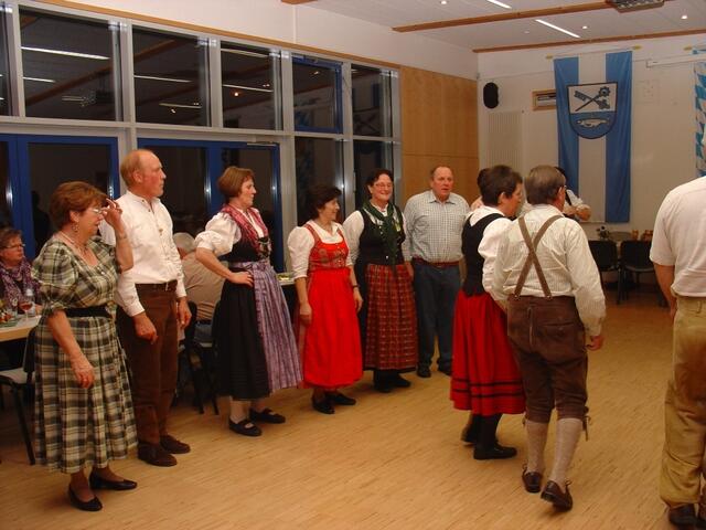 Konzentration auf die kommenden Tanzfiguren