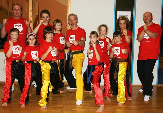 Einige Sportler der KSS Meitingen