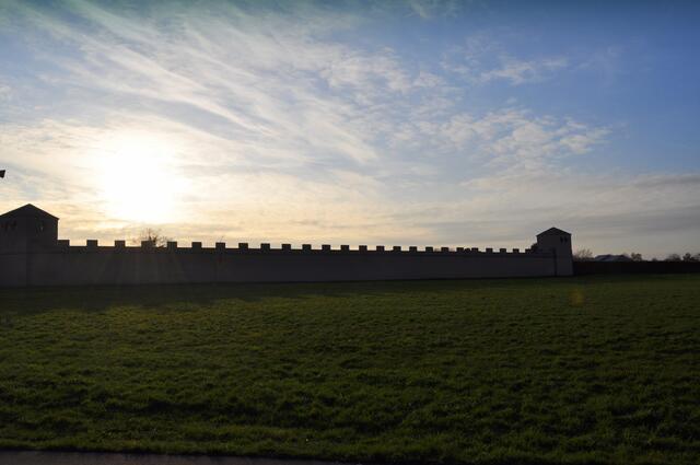 Stadtmauer, sie hielt dem Ansturm der Franken nicht stand