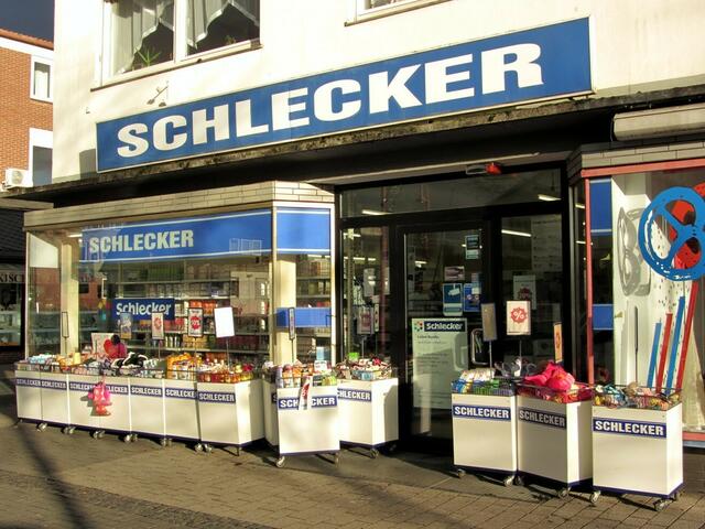 Schlecker am 5.12. gegen 14:45 Uhr