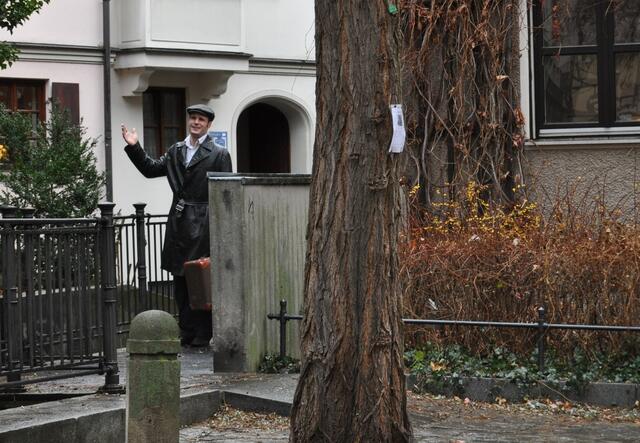 Immer wieder trat "Brecht" unerwartet auf.