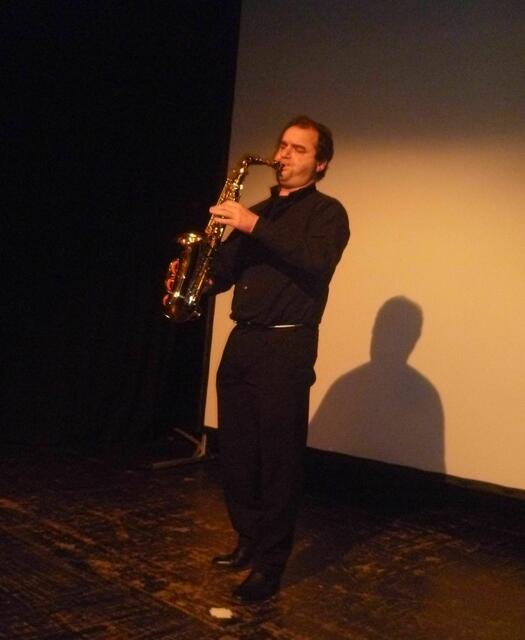 Saxofonist Carsten Bethmann