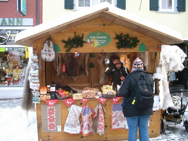 Stand vom Fachgeschäft "Little Finnland" aus Köppern